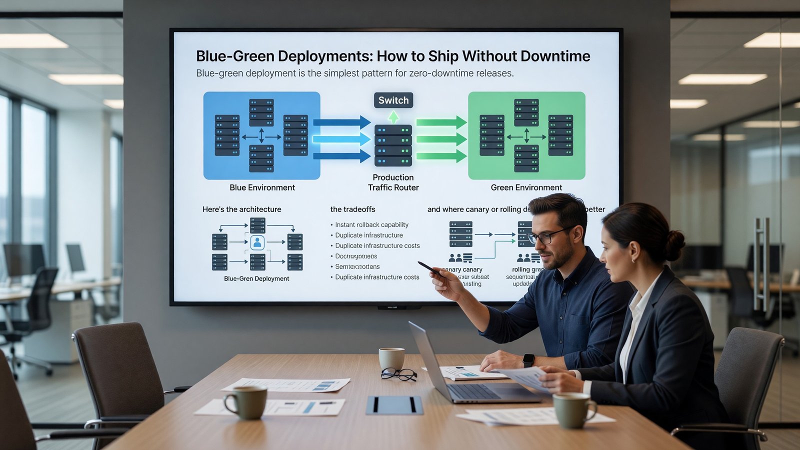 Blue-Green Deployments: How to Ship Without Downtime