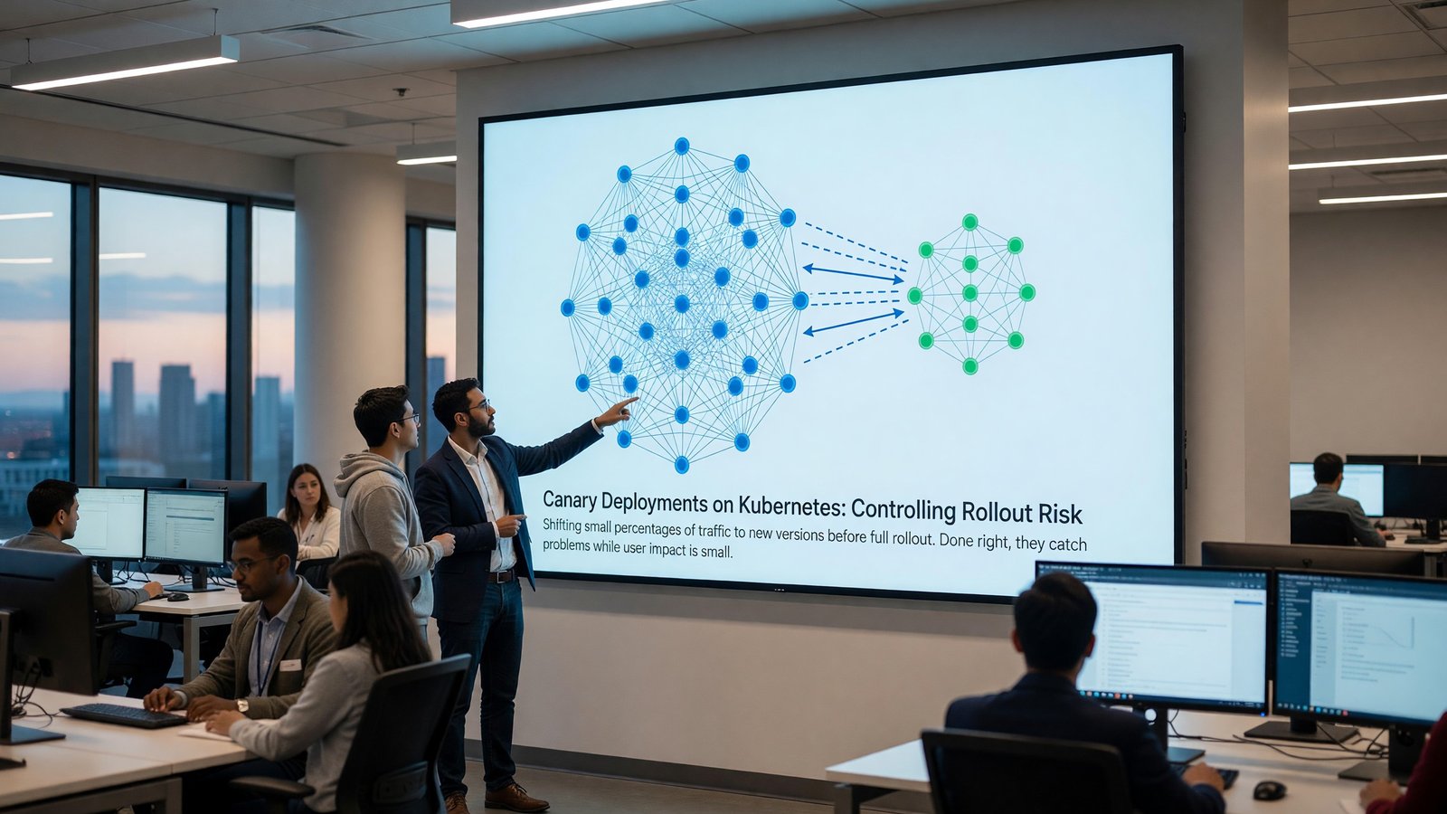 Canary Deployments on Kubernetes: Controlling Rollout Risk