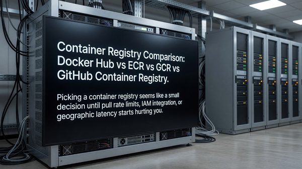 Container Registry Comparison: Docker Hub vs ECR vs GCR vs GitHub Container Registry