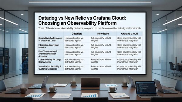 Datadog vs New Relic vs Grafana Cloud: Choosing an Observability Platform