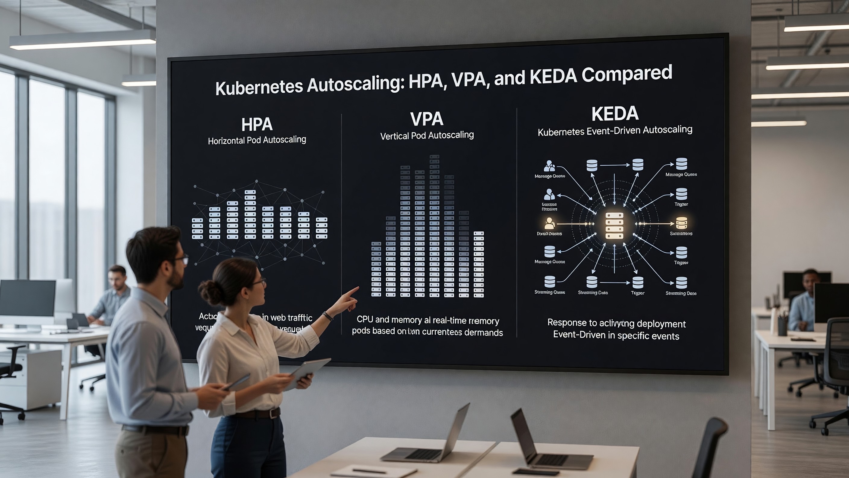Kubernetes Autoscaling: HPA, VPA, and KEDA Compared