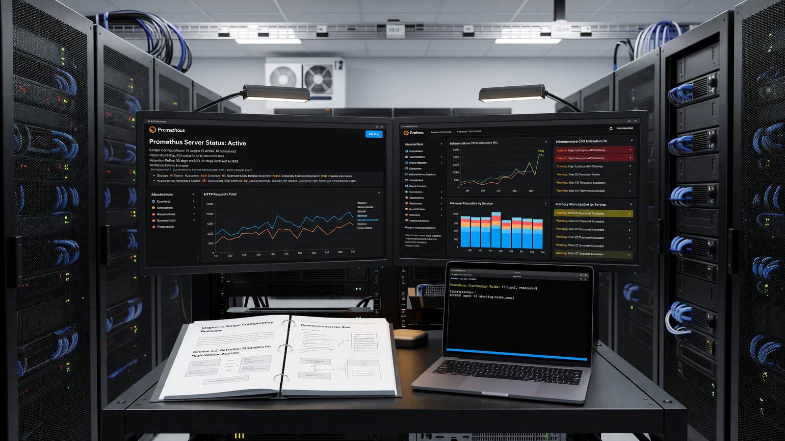 Monitoring Your Infrastructure with Prometheus and Grafana: A Setup Guide