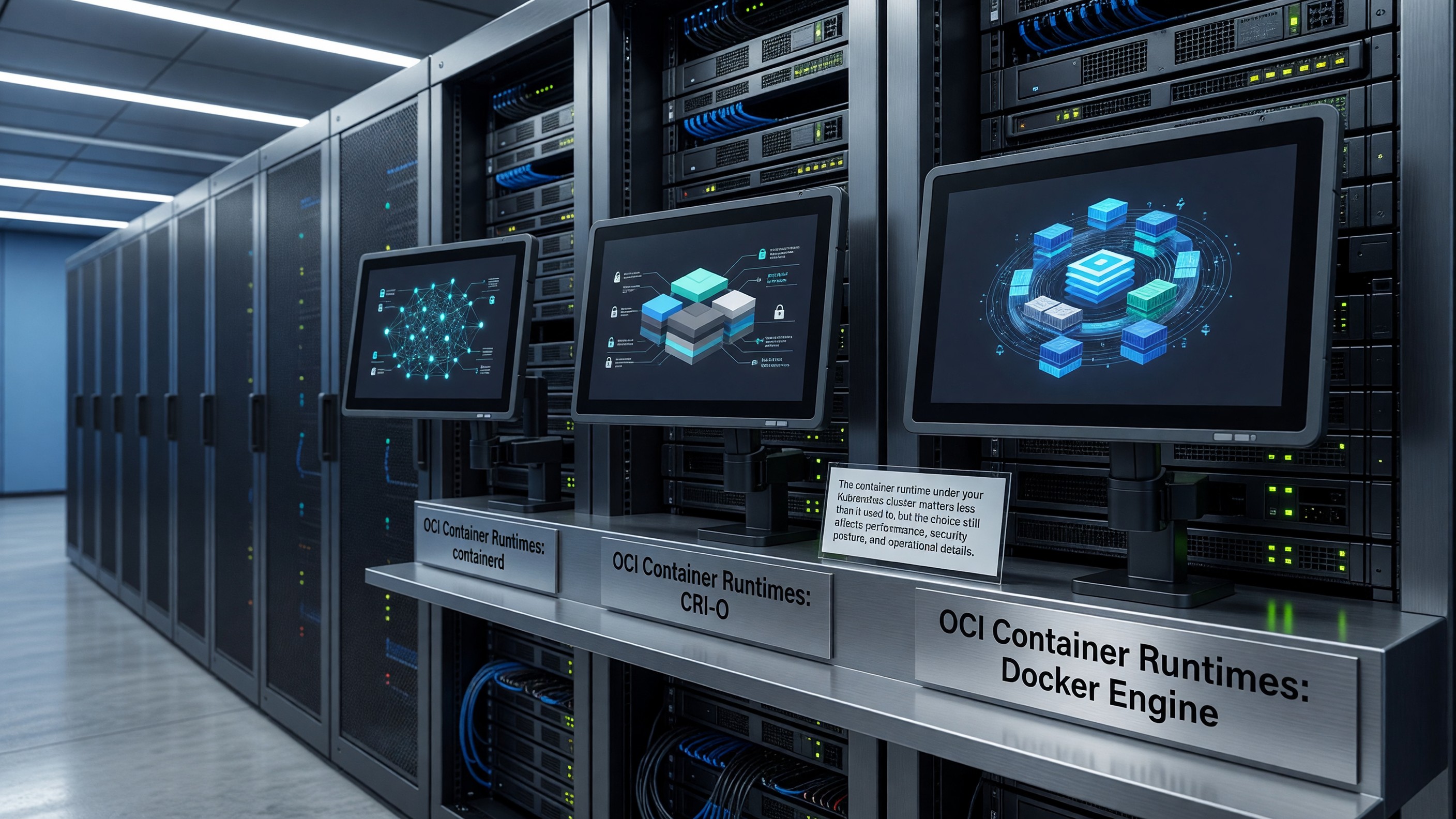 OCI Container Runtimes: containerd vs CRI-O vs Docker Engine