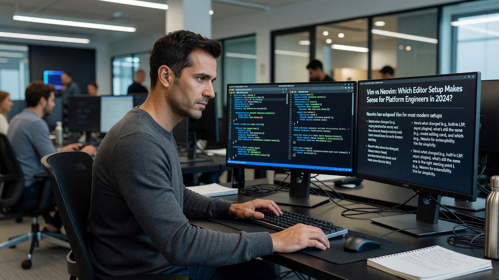 Vim vs Neovim: Which Editor Setup Makes Sense for Platform Engineers in 2024?